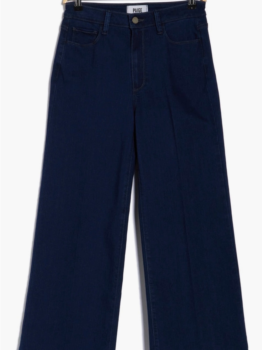 NEW PAIGE Genesee Wide Leg Crop Women’s Jeans Size 32 NWT - Picture 3 of 3